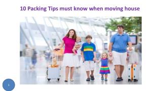 10 packing tips must know when moving house