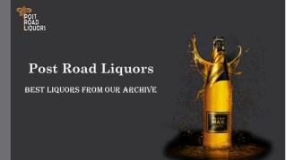 Get your Choice of Beer, Wine and Spirits at Post Road Liquors | Call now (410) 939-0990