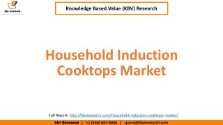 Global Household Induction Cooktops Market Segmentation