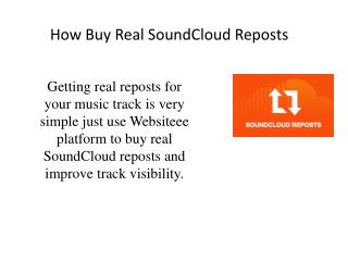 How Buy Real SoundCloud Reposts