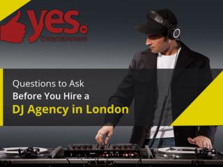The Best Professional DJ Agency in London - Hire Now!