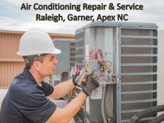 Air Conditioning Repair & Service Raleigh, Apex, Garner NC