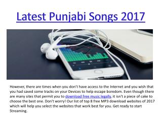 Latest Punjabi Songs 2017