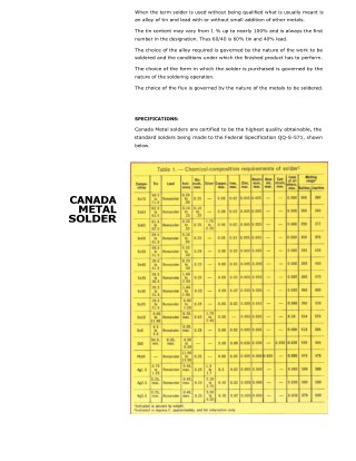 Reliable Wire Solder Supplier - Canada Metal North America