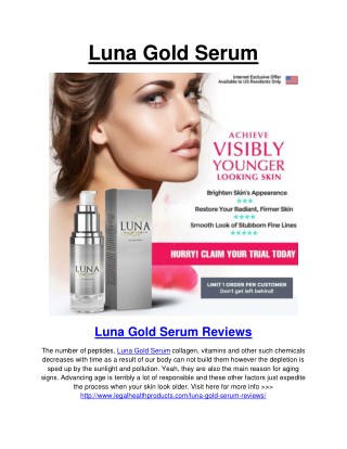 Luna Gold Serum