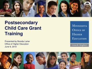 Postsecondary Child Care Grant Training