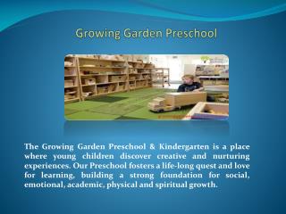 Manhattan Beach preschool