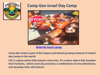 Redondo beach camps