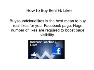 How to Buy Real Fb Likes