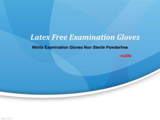 Buy Nitrile Gloves online