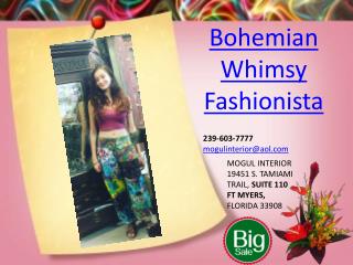 Bohemian Whimsy Fashionista