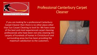 For A Professional Canterbury Carpet Cleaner Contact Sun Carpet Cleaning