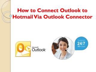 How to connect outlook to hotmail via outlook