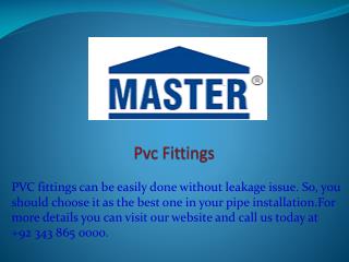 Pvc Fittings