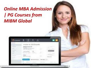Online MBA Admission | PG Courses from Noida