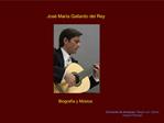 Jos Mar a Gallardo del Rey