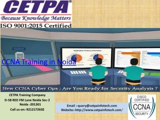 CCNA training in Noida