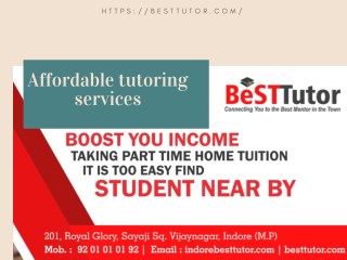 Private Tutor jobs in indore