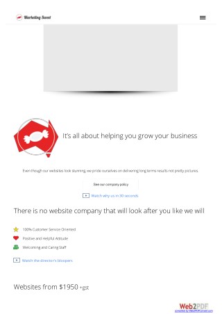 What Makes The Best Web Company?