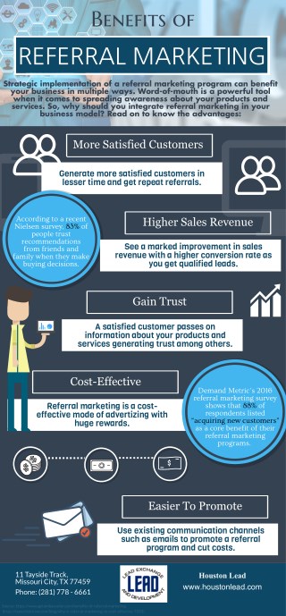 Benefits Of Referral Marketing