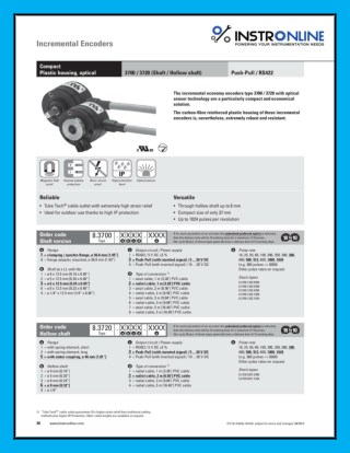 Instronline Economy Optic Incremental Encoder 3700