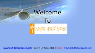 Tempo Traveller Hire in Delhi