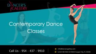 Dancer's Gallery - Contemporary Dance Classes