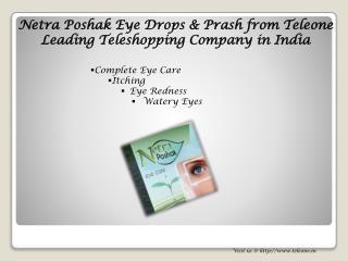 Netra Poshak Eye Drops for Complete Eyes Problems from Teleone