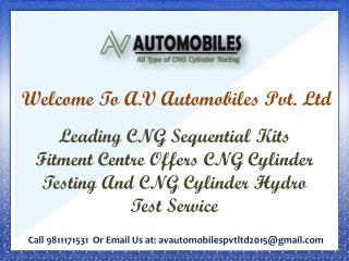 CNG Sequential Kits Fitment Centre in Delhi