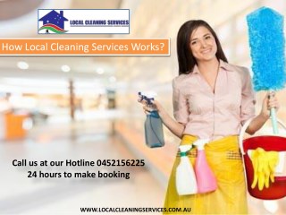 How Local Cleaning Services Works