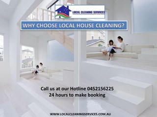 Why Choose Local House Cleaning