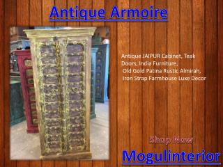 Antique Armoire by Mogulinterior