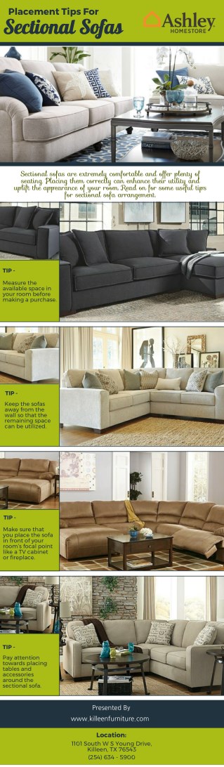 Placement Tips For Sectional Sofas