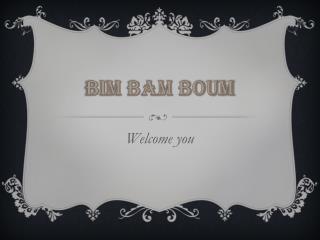 Bim Bam Boun is a Fun and educational game for children