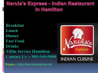 Narulas Express - Indian Restaurant in Hamilton
