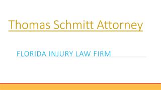 Looking For Thomas Schmitt Attorney