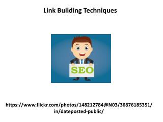 Link Building Techniques