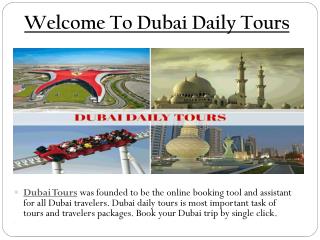 Dubai City Tours Package