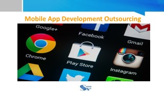 Mobile App Development Outsourcing Services