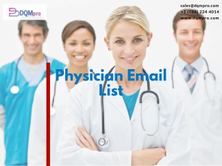 Physician Email List