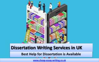 Dissertation Writing Services in UK - Best Help for Dissertation Available