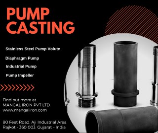 Pumps Castings | Pump Parts Castings| Pump Impeller Casting