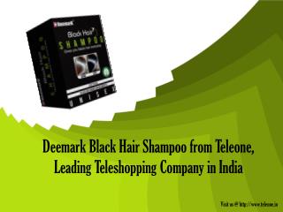 Deemark Black Hair Shampoo - Instant Black Hair Shampoo Online