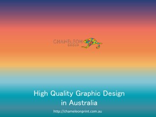 High Quality Graphic Design in Australia