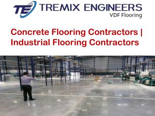 Concrete Flooring Contractors | Industrial Flooring Contractors