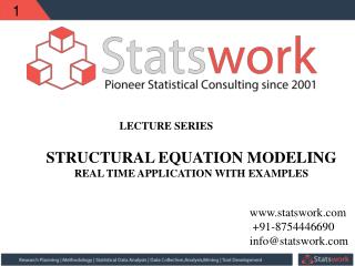 Exogenous and Endogenous Latent Variables in SEM analysis (www.statswork.com)