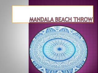 round mandala blanket