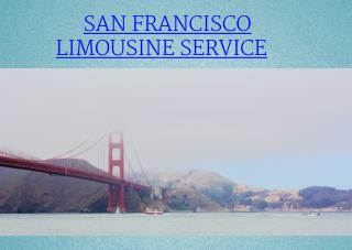 San Francisco limousine service