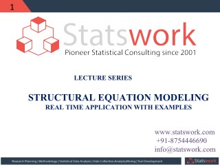 Exogenous and Endogenous Latent Variables in SEM analysis | statswork.com