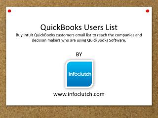 QuickBooks Users List